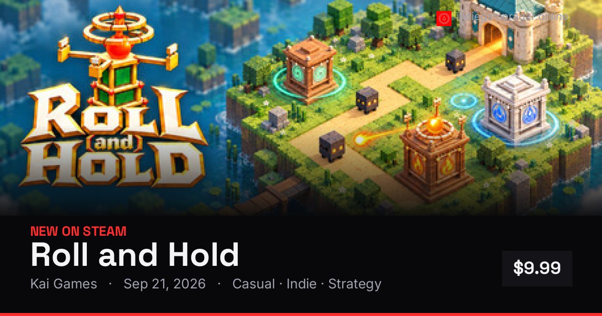 Share card for Roll and Hold