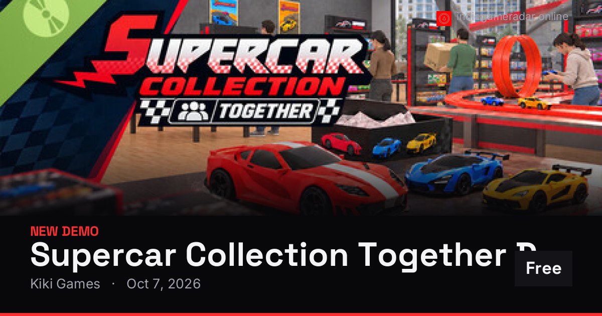 Share card for Supercar Collection Together Demo
