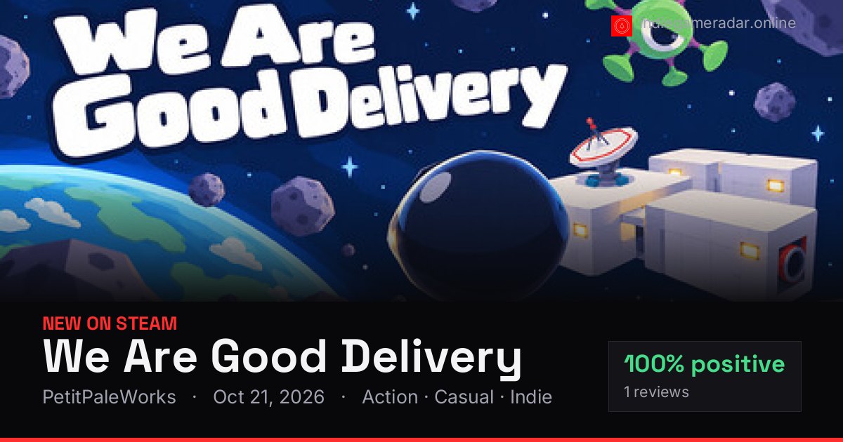 Share card for We Are Good Delivery