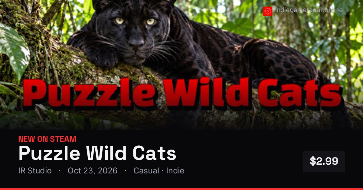 Share card for Puzzle Wild Cats