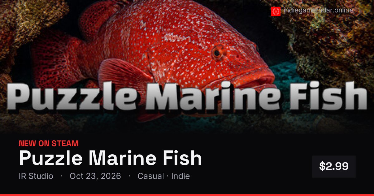 Share card for Puzzle Marine Fish