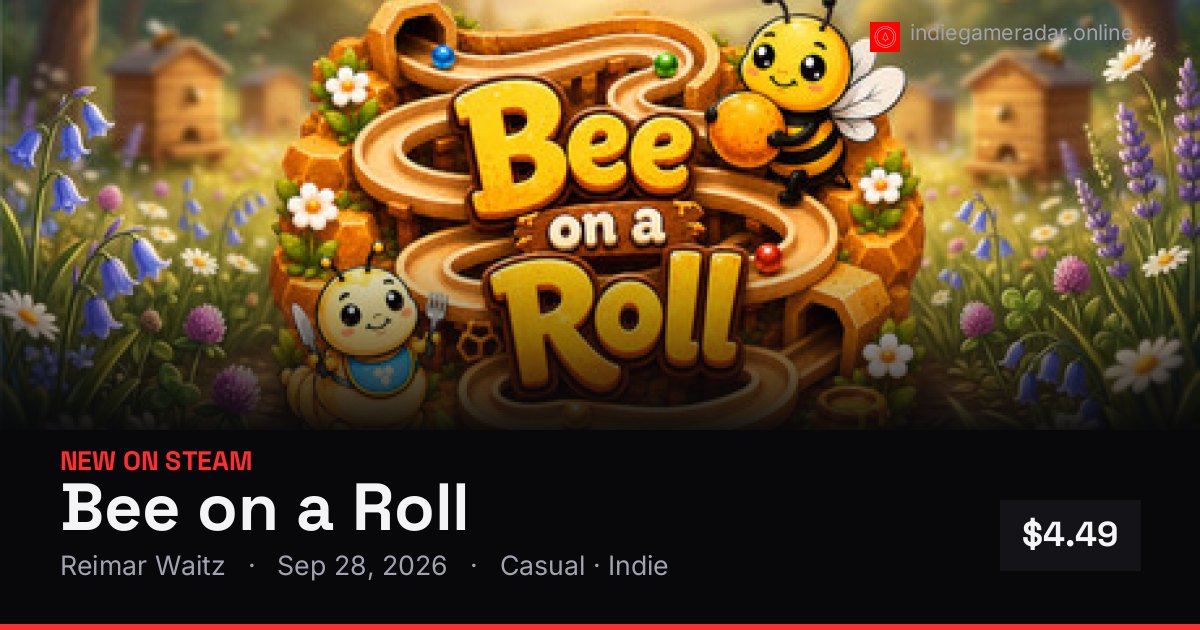 Share card for Bee on a Roll