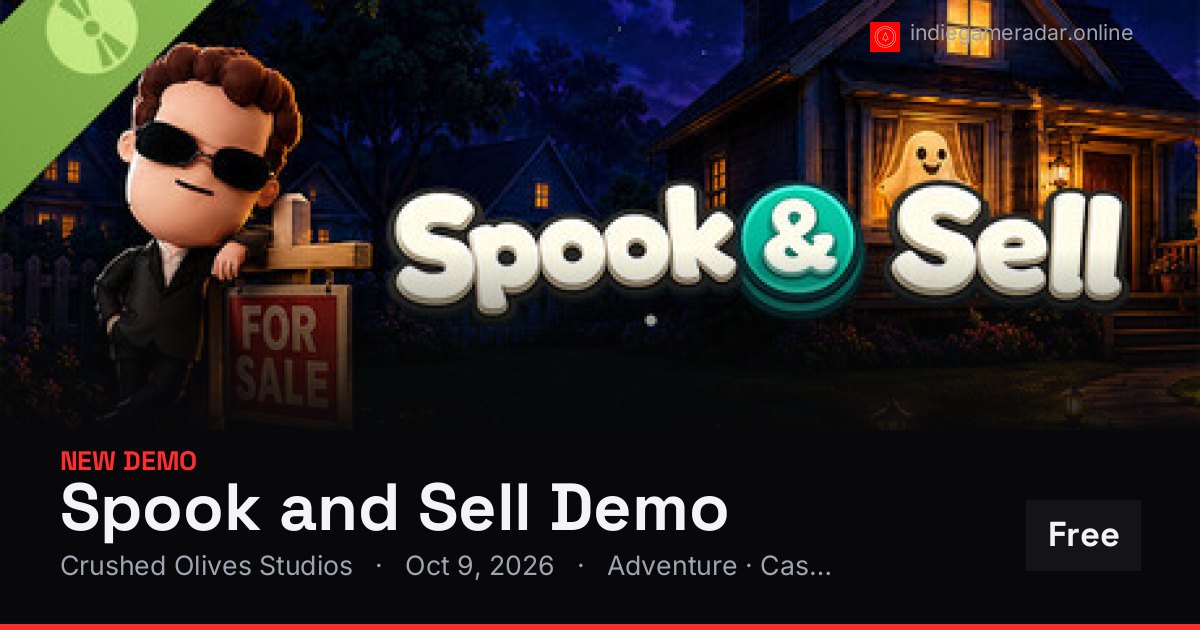Share card for Spook and Sell Demo