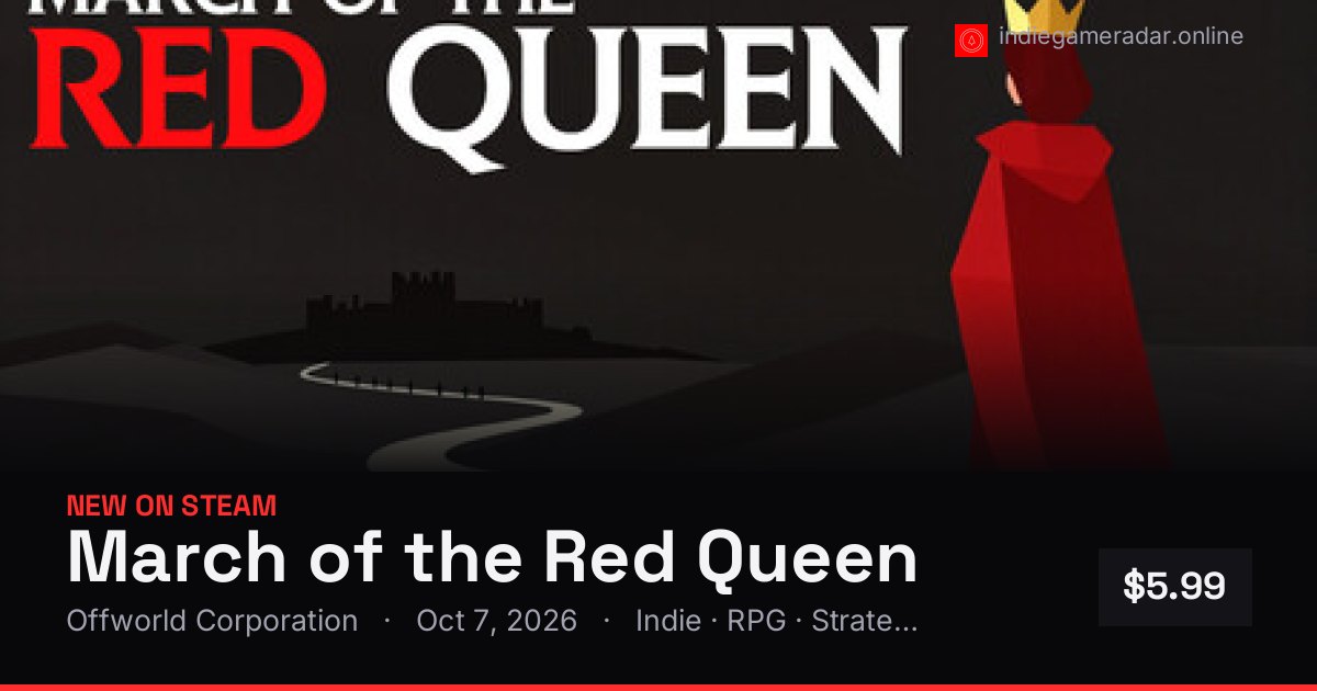Share card for March of the Red Queen