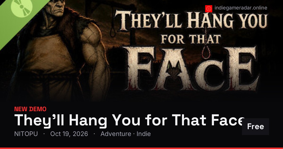 Share card for They’ll Hang You for That Face