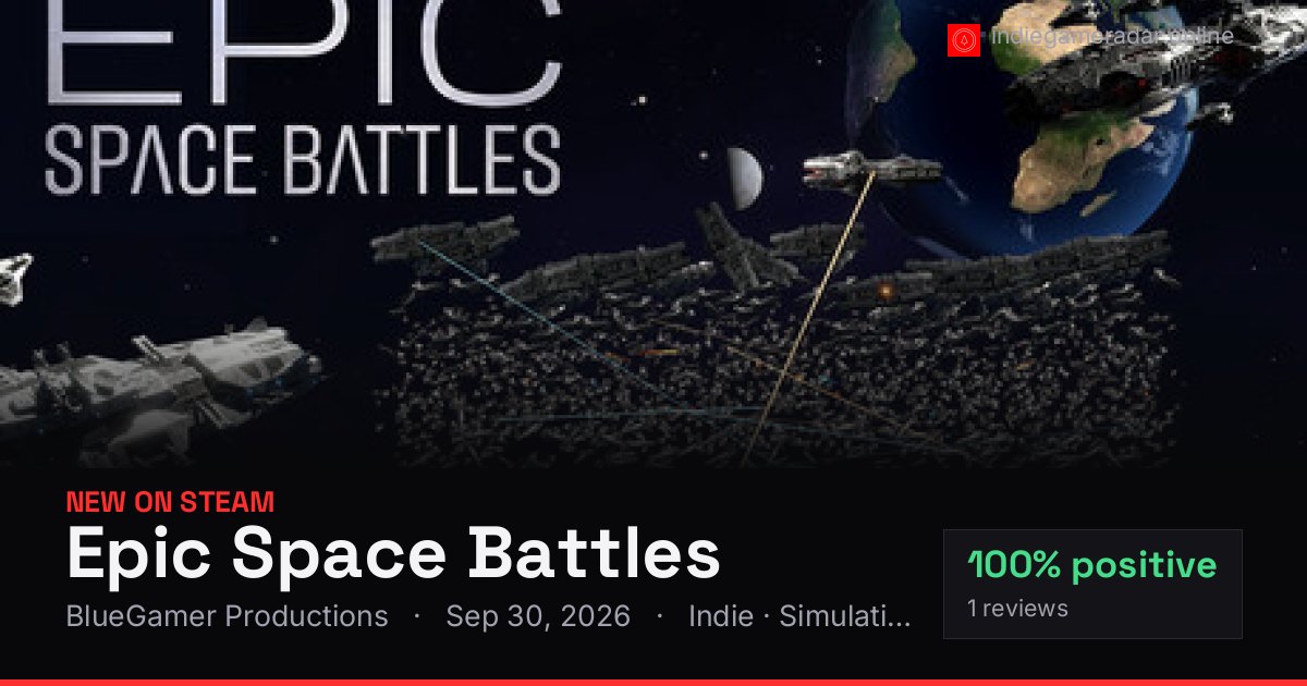 Share card for Epic Space Battles