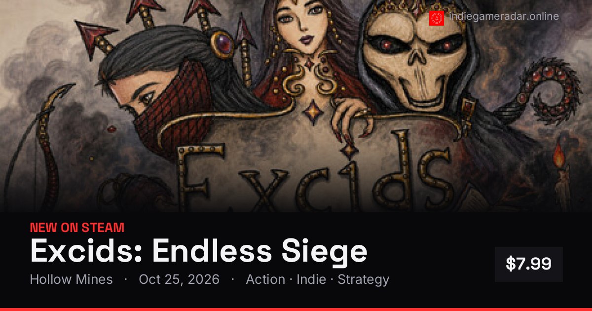 Share card for Excids: Endless Siege