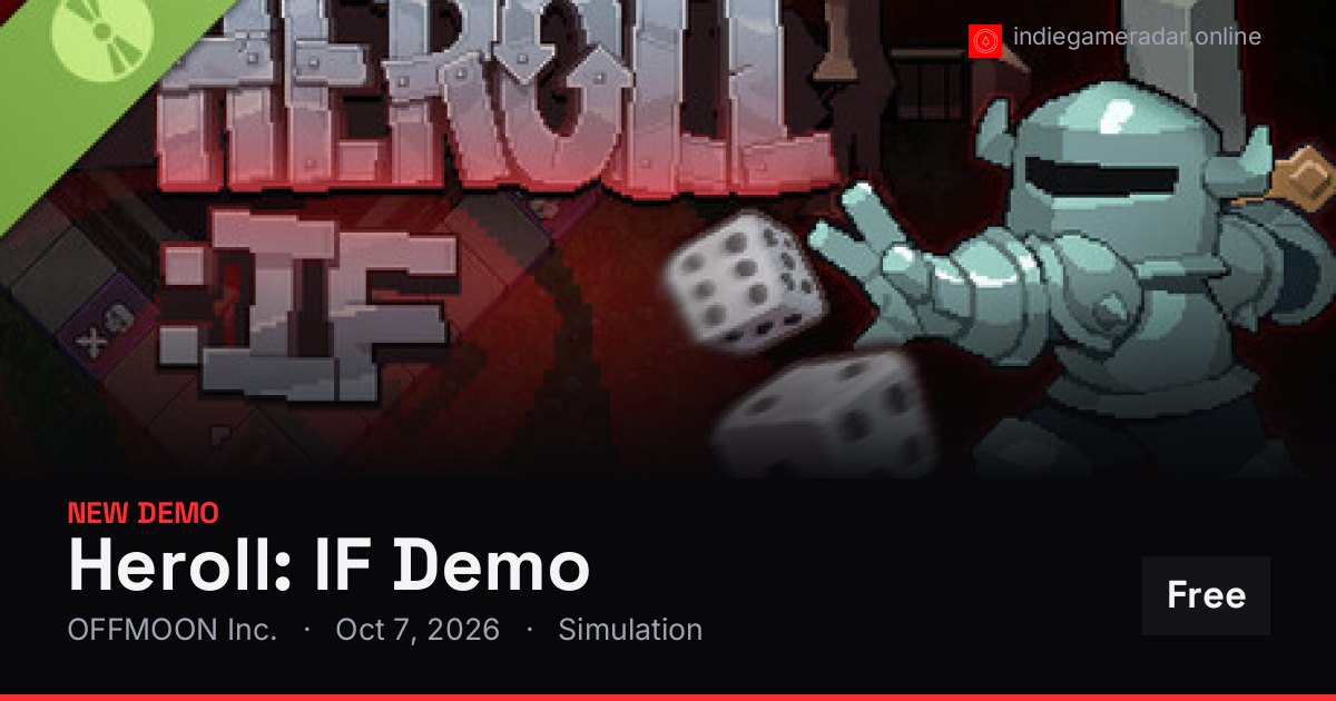 Share card for Heroll: IF Demo