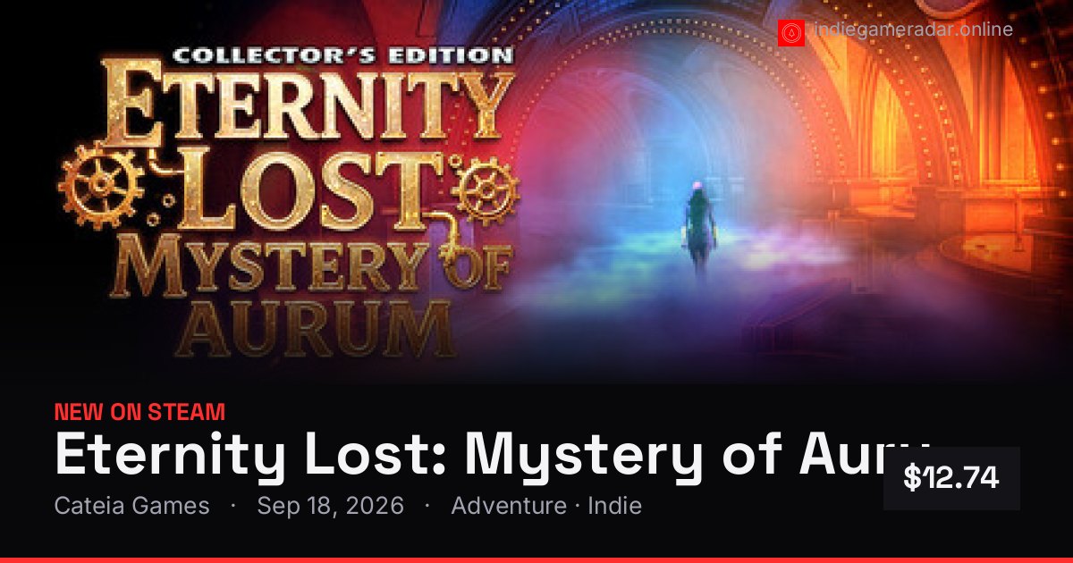 Share card for Eternity Lost: Mystery of Aurum Collector's Edition