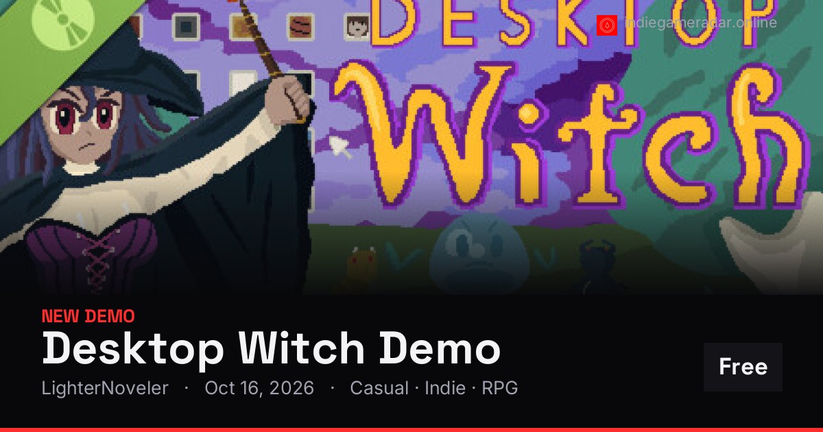 Share card for Desktop Witch Demo