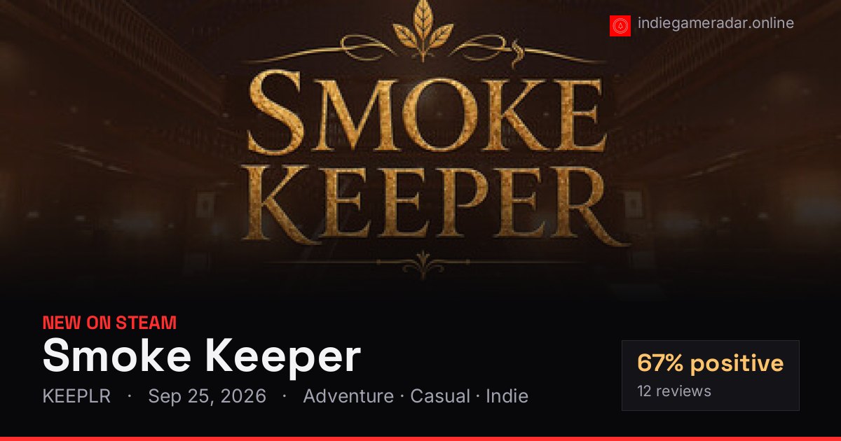 Share card for Smoke Keeper