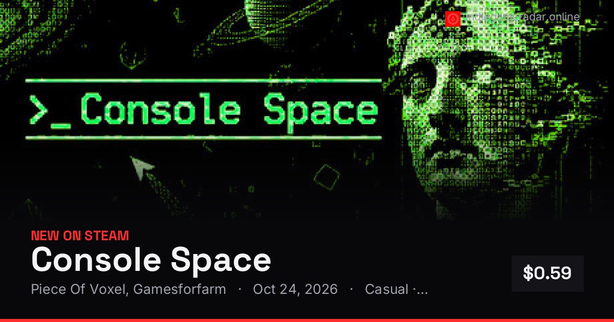 Share card for Console Space