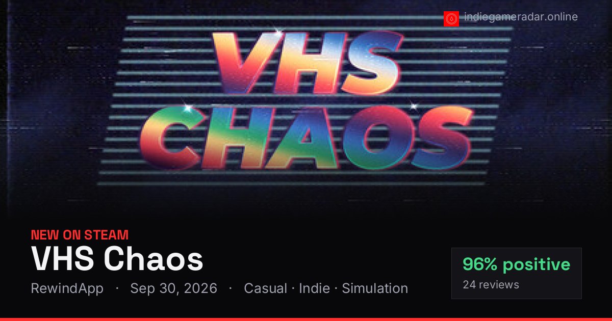 Share card for VHS Chaos