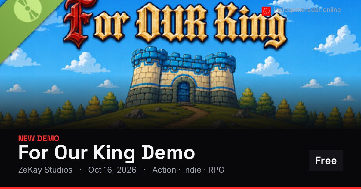 Share card for For Our King Demo