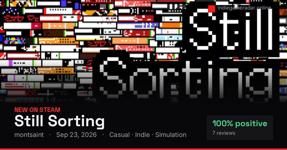 Share card for Still Sorting