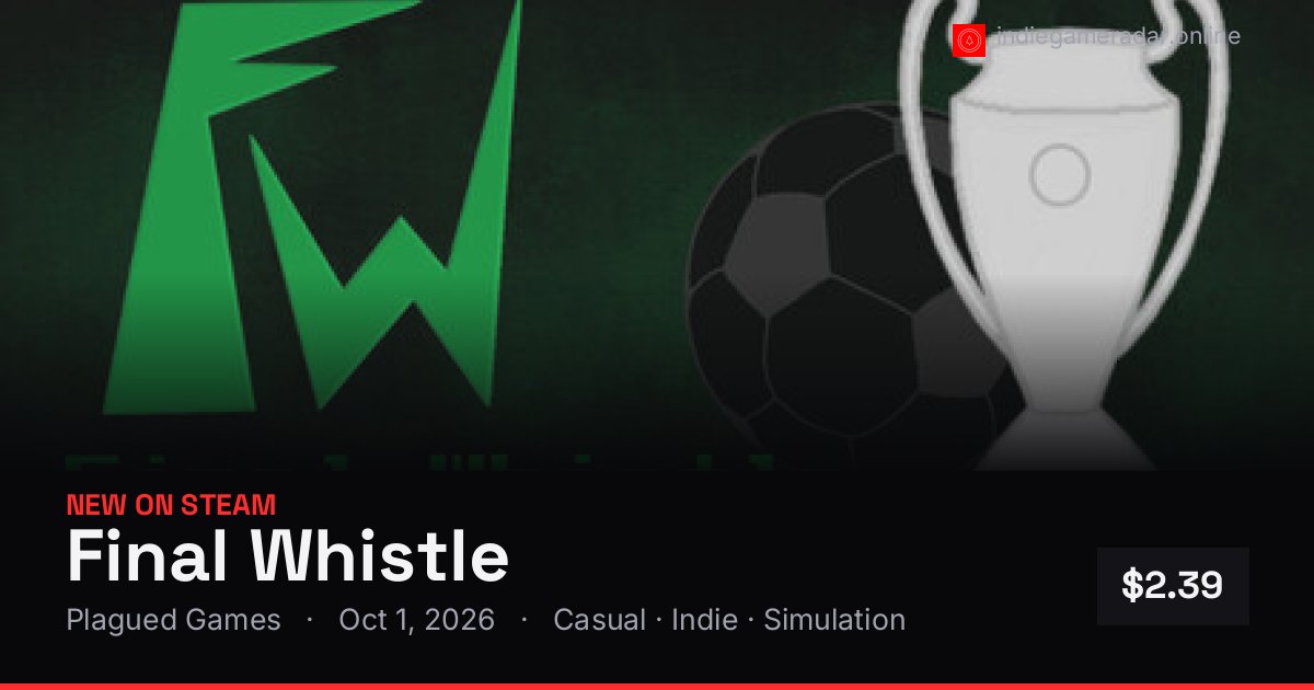 Share card for Final Whistle