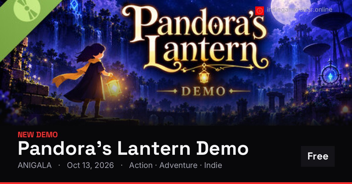 Share card for Pandora's Lantern Demo