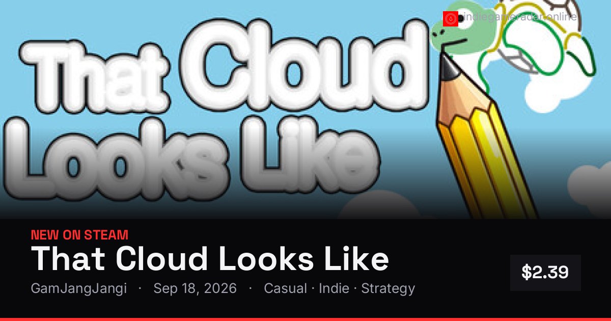 Share card for That Cloud Looks Like