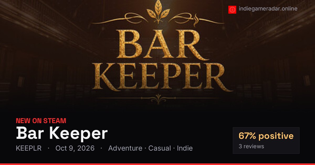 Share card for Bar Keeper