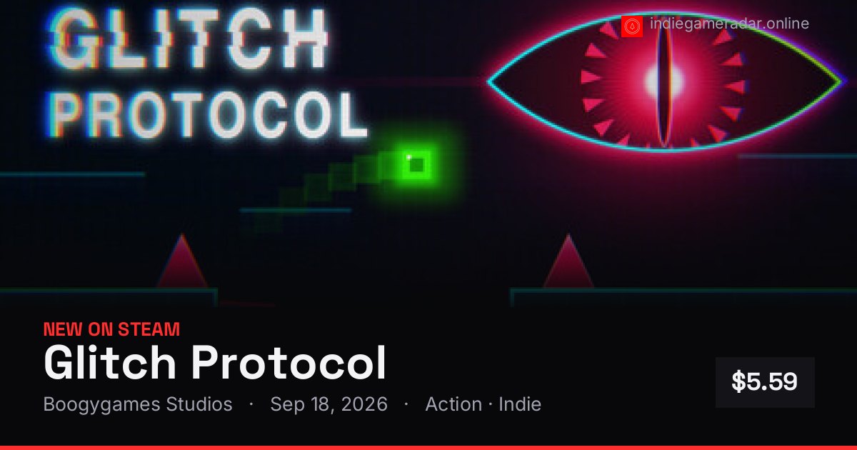Share card for Glitch Protocol