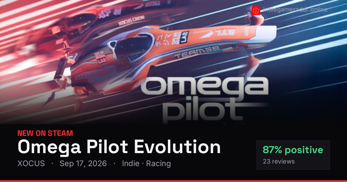 Share card for Omega Pilot Evolution