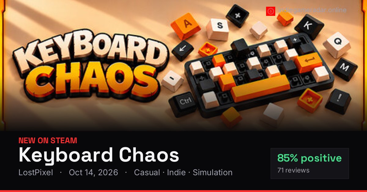 Share card for Keyboard Chaos