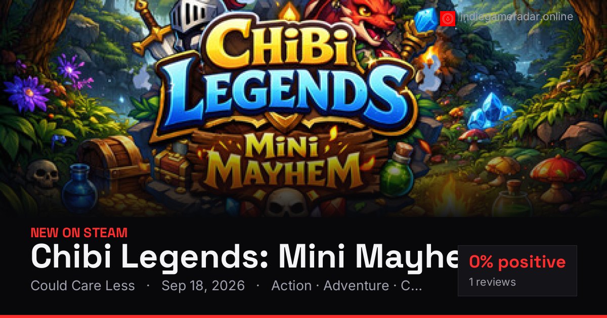 Share card for Chibi Legends: Mini Mayhem
