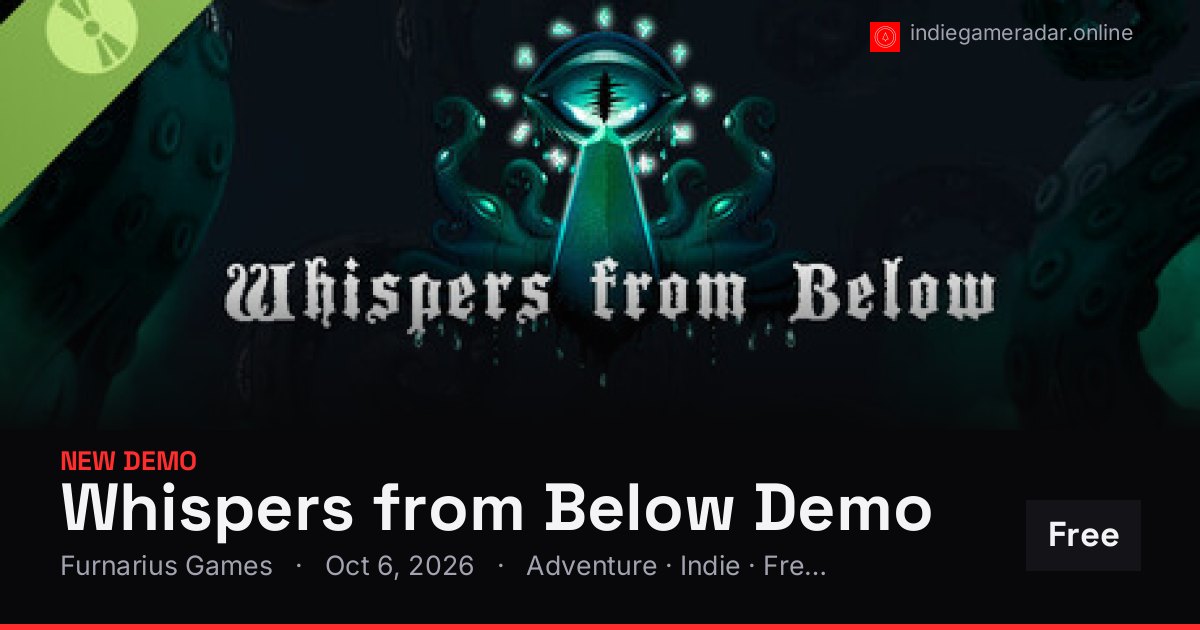 Share card for Whispers from Below Demo
