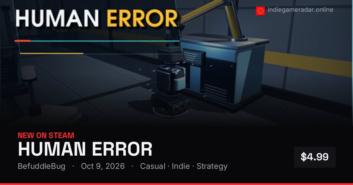 Share card for HUMAN ERROR