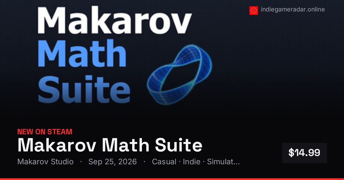 Share card for Makarov Math Suite