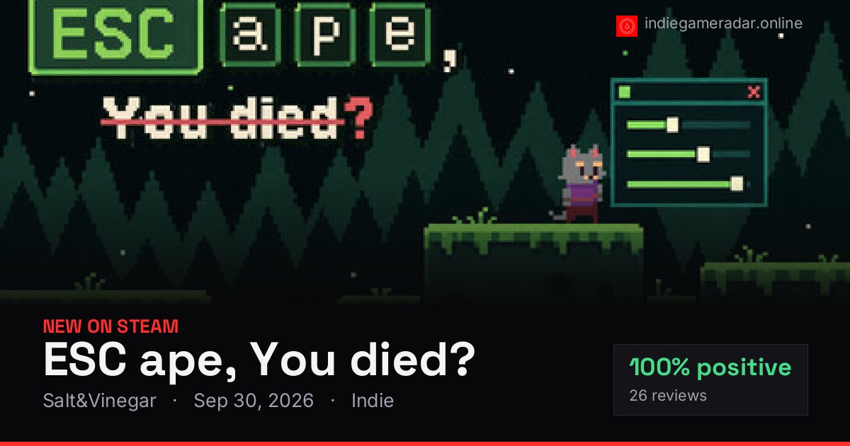 Share card for ESC ape, You died?