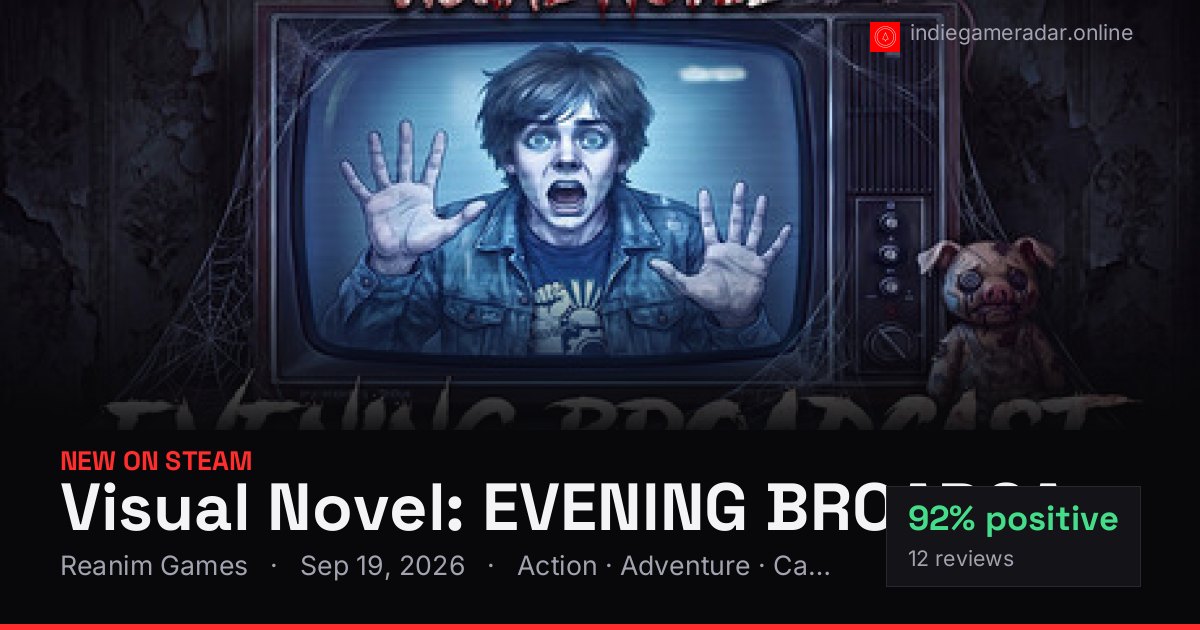 Share card for Visual Novel: EVENING BROADCAST