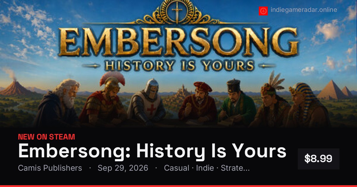 Share card for Embersong: History Is Yours