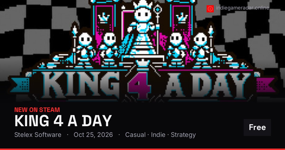 Share card for KING 4 A DAY