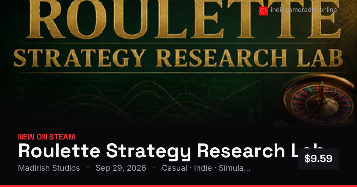 Share card for Roulette Strategy Research Lab