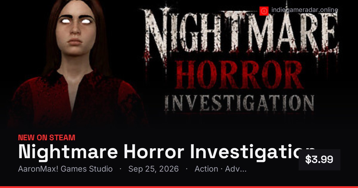 Share card for Nightmare Horror Investigation