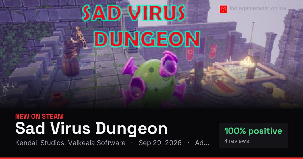 Share card for Sad Virus Dungeon