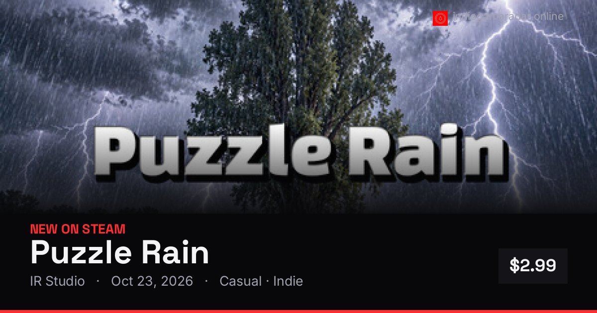 Share card for Puzzle Rain