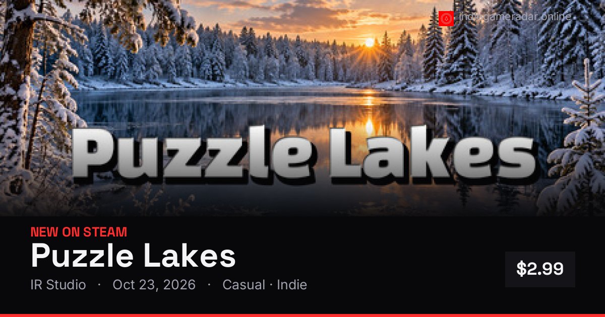 Share card for Puzzle Lakes