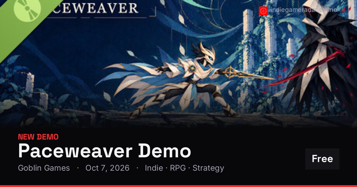 Share card for Paceweaver Demo