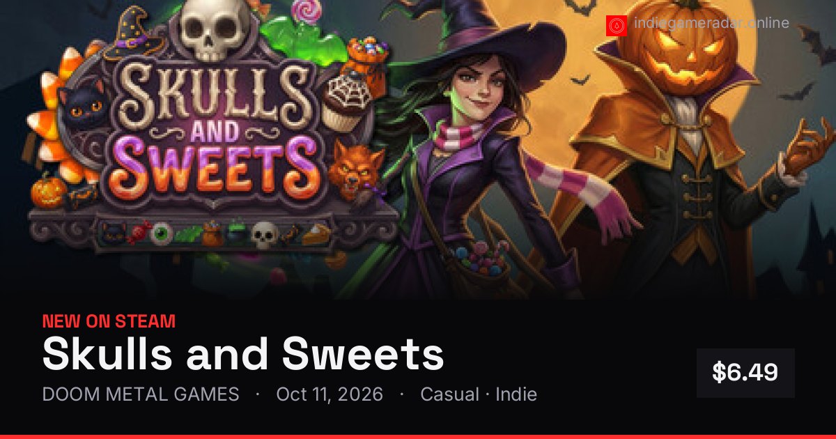 Share card for Skulls and Sweets
