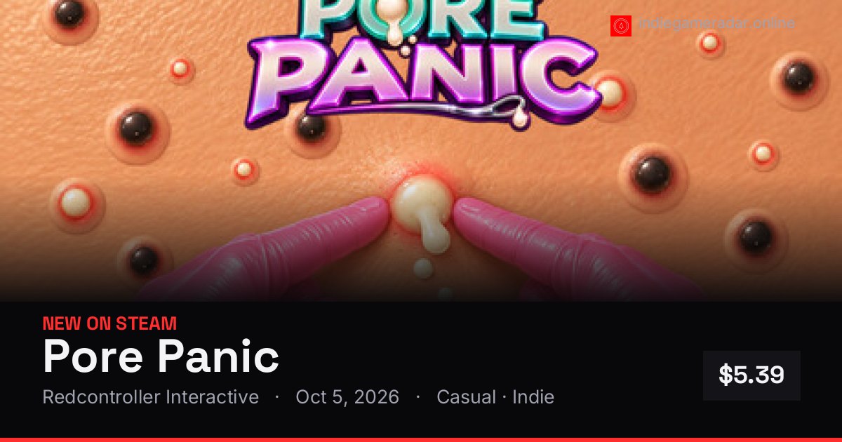 Share card for Pore Panic