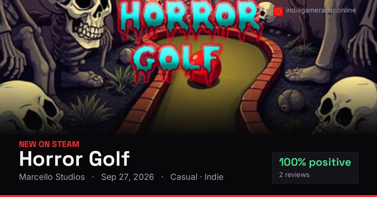 Share card for Horror Golf