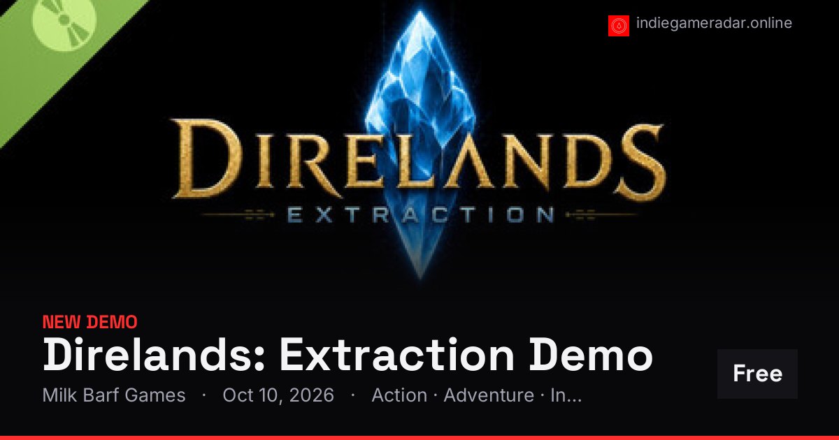 Share card for Direlands: Extraction Demo