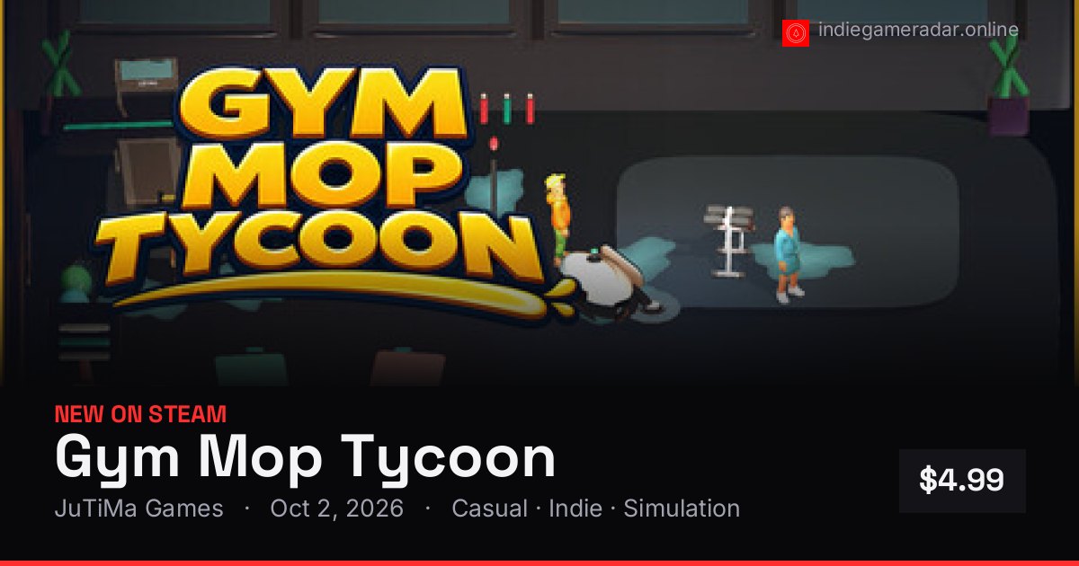 Share card for Gym Mop Tycoon