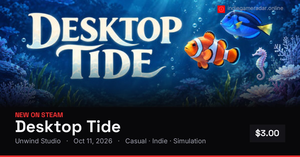 Share card for Desktop Tide