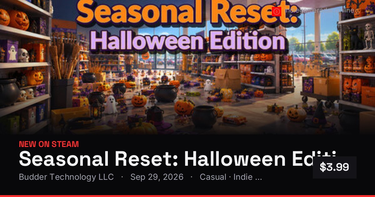 Share card for Seasonal Reset: Halloween Edition