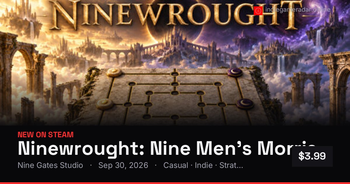 Share card for Ninewrought: Nine Men's Morris