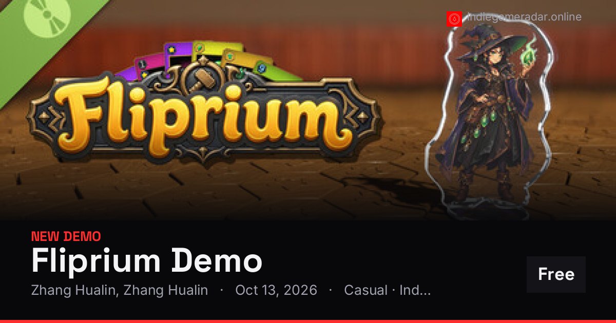 Share card for Fliprium Demo