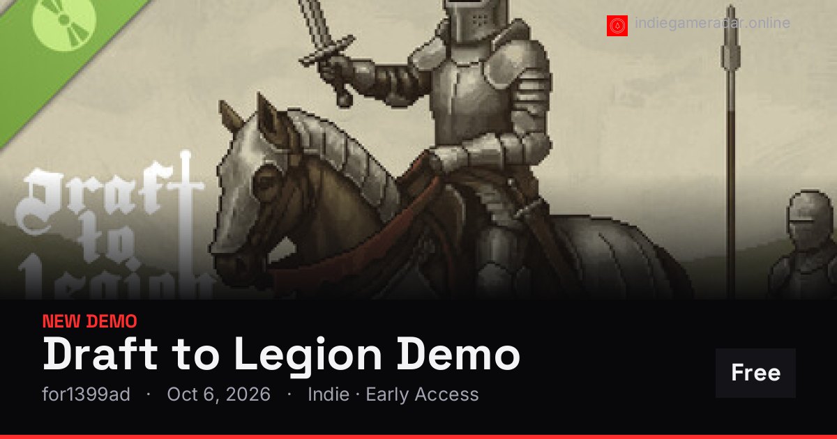 Share card for Draft to Legion Demo